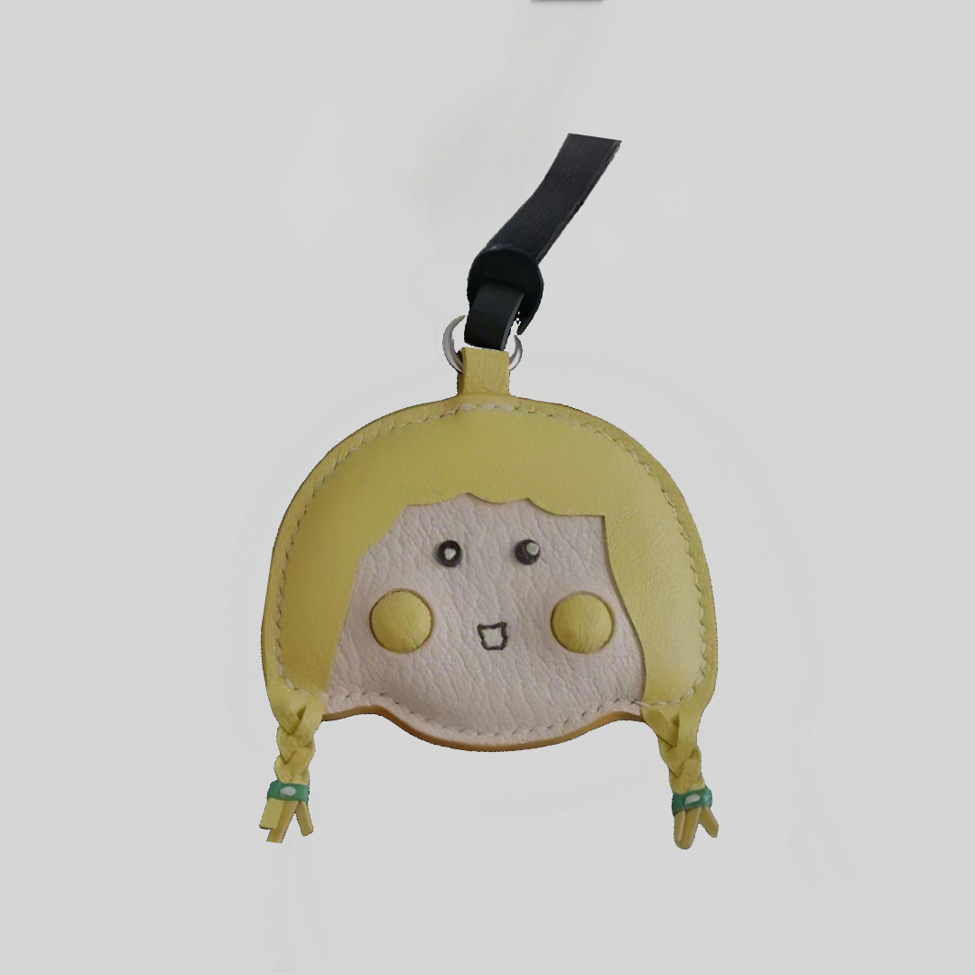 Braided dimple girl bag charm gift
keychain
birthday gift
Christmas gift