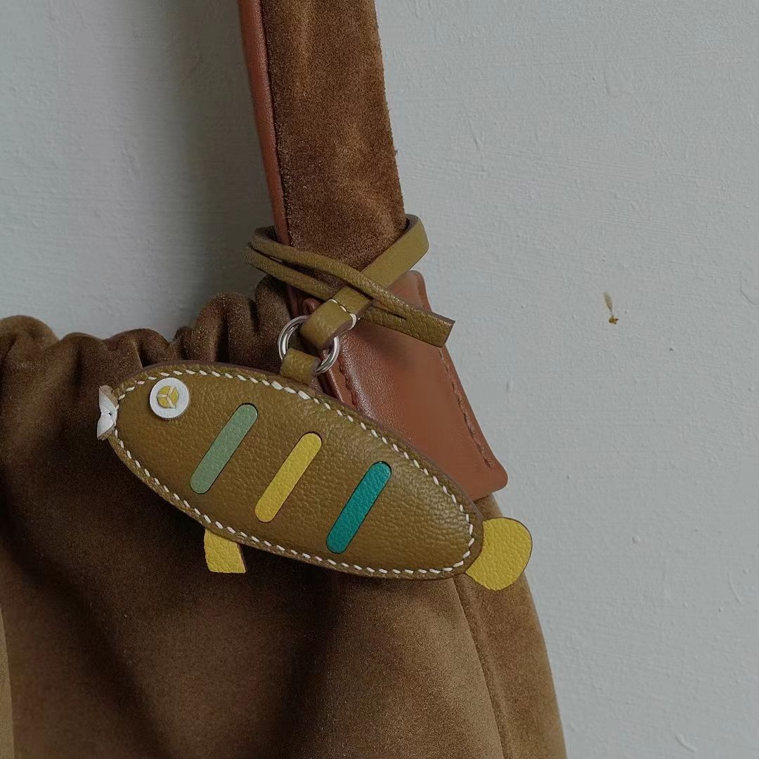 Small stick fish bag charm gift
keychain
birthday gift
Christmas gift