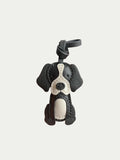 Soft French Lambskin Dog Bag Pendant Handcrafted