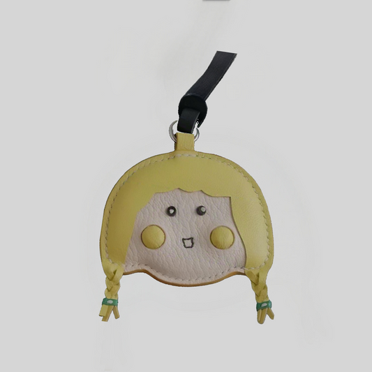 Braided dimple girl bag charm gift
keychain
birthday gift
Christmas gift