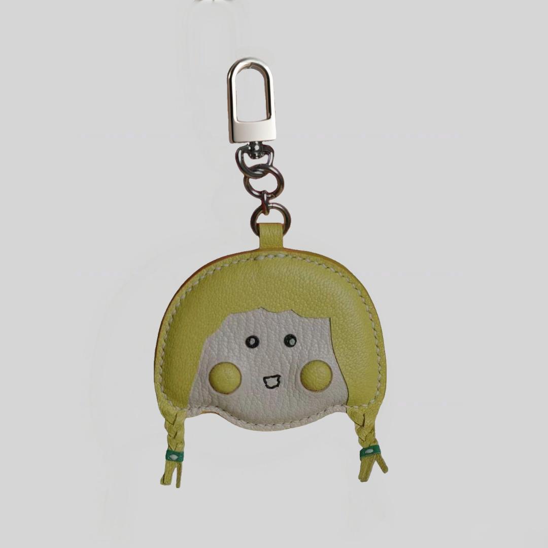 Braided dimple girl bag charm gift
keychain
birthday gift
Christmas gift