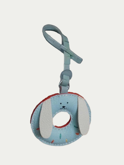donut dog bag charm
coffee lover gift for dog owners
christmas gift for pet barista
halloween donut dog tag