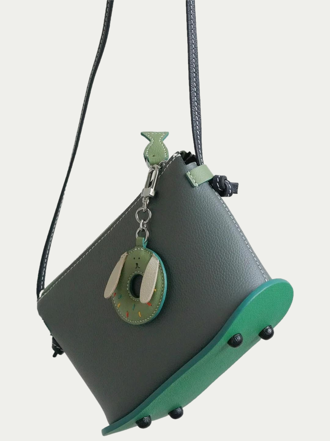 donut dog bag charm
coffee lover gift for dog owners
christmas gift for pet barista
halloween donut dog tag