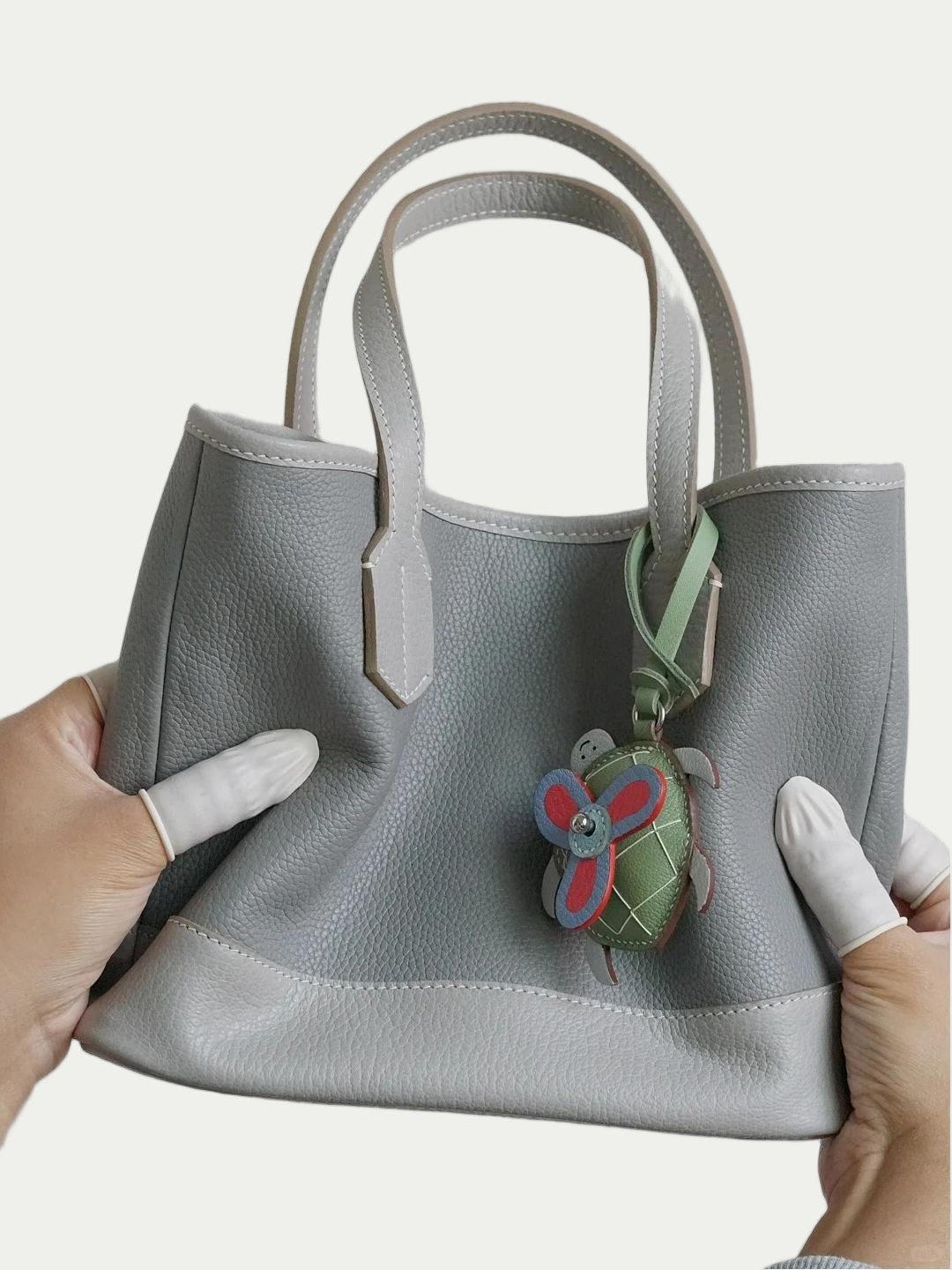 handmade Fan Turtle bag charm gift
Christmas gifts 
birthday gifts for her
Valentine's Day gift ideas
keychain