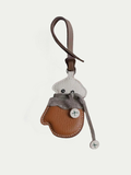 Glove Dog Handmade French Sheepskin Bag Charm
