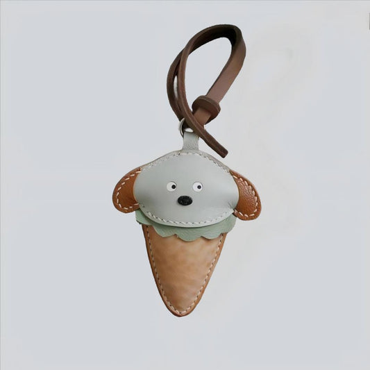 Ice Cream Themed Dog Bag Charm
Unique birthday gift 
Kawaii  gift for kids