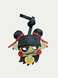 Nezha handmade French sheepskin bag charm
