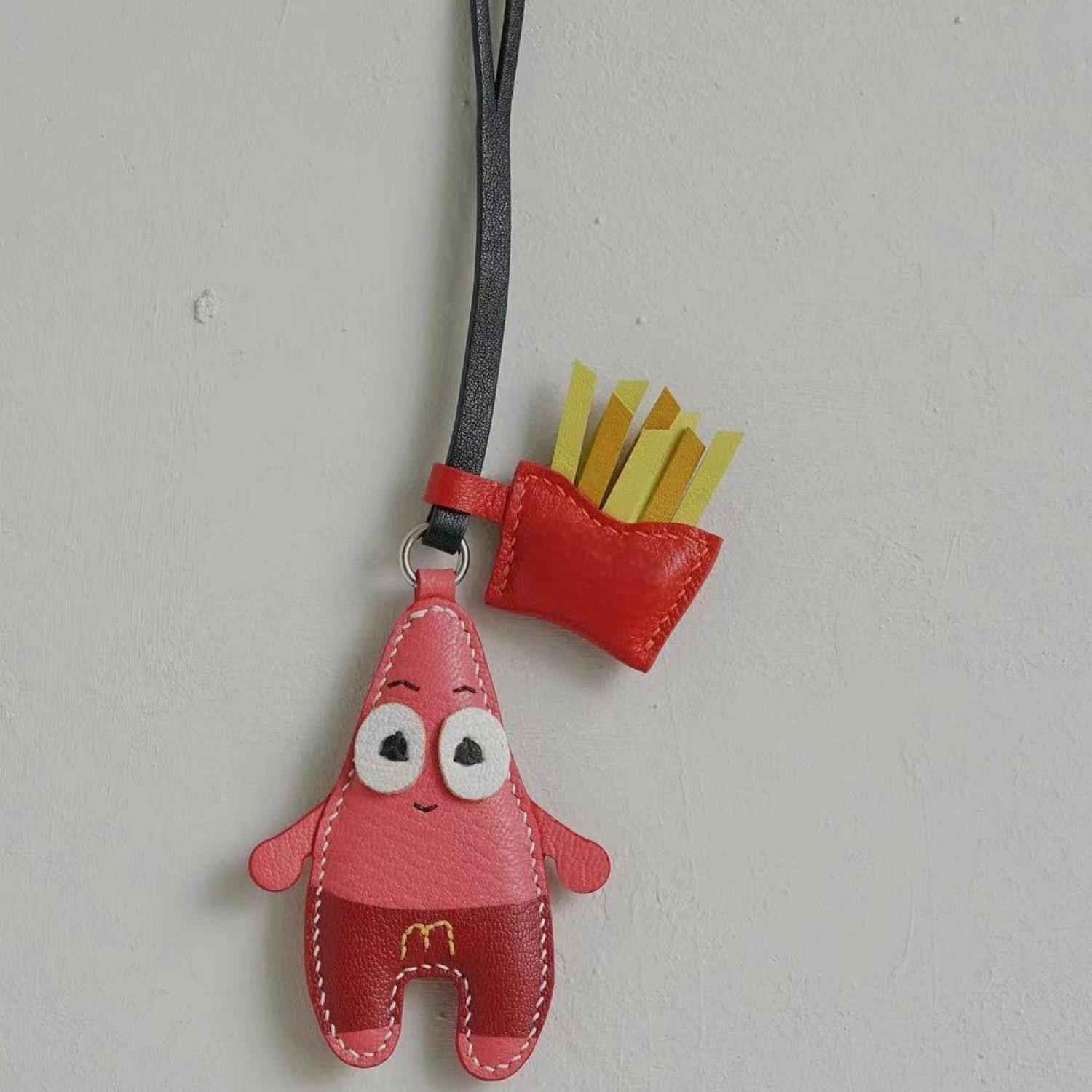 Patrick Star bag charm gift
birthday gift
festival gift
keychain