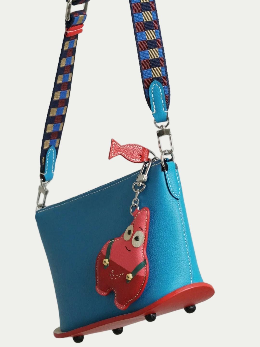 Patrick Star bag charm gift
birthday gift
festival gift
keychain