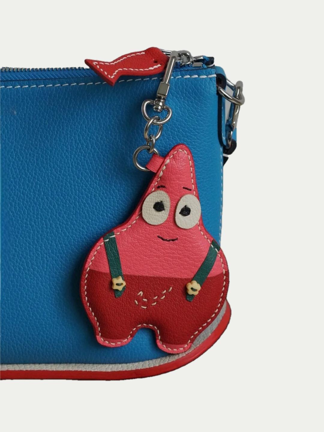 Patrick Star bag charm gift
birthday gift
festival gift
keychain