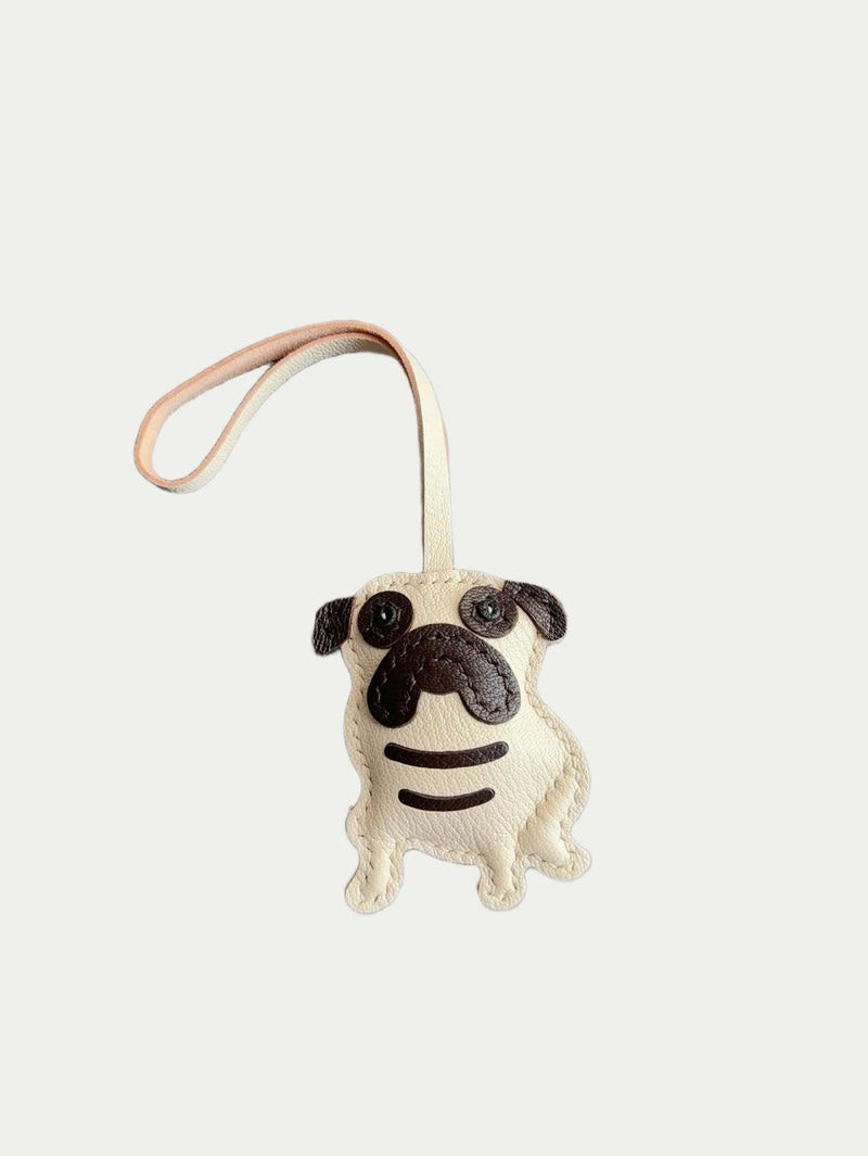 french Handmade Sheepskin Pug Bag Charm  Dog Lover Gift
French Handmade Sheepskin Pug Bag Charm
Artisanal French Lambskin Pug Purse Hanger
Luxury French Sheepskin Pug Bag Pendant 
Hand-stitched French Lambskin Pug Bag Charm for Dog Owners
