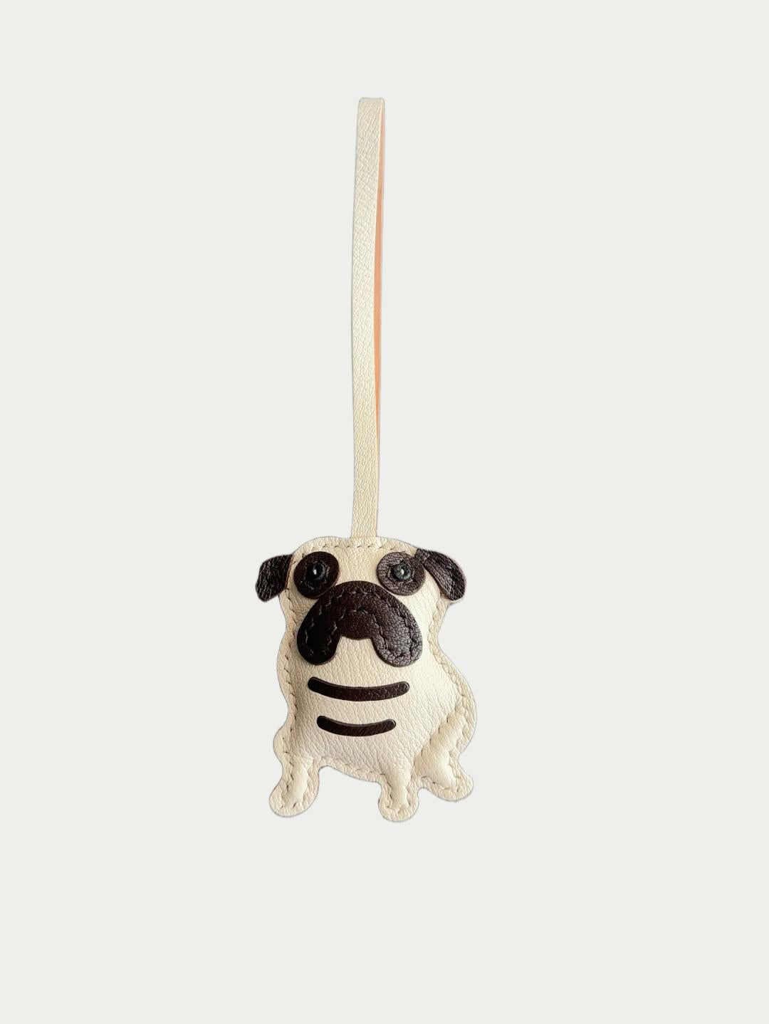 french Handmade Sheepskin Pug Bag Charm  Dog Lover Gift
French Handmade Sheepskin Pug Bag Charm
Artisanal French Lambskin Pug Purse Hanger
Luxury French Sheepskin Pug Bag Pendant 
Hand-stitched French Lambskin Pug Bag Charm for Dog Owners