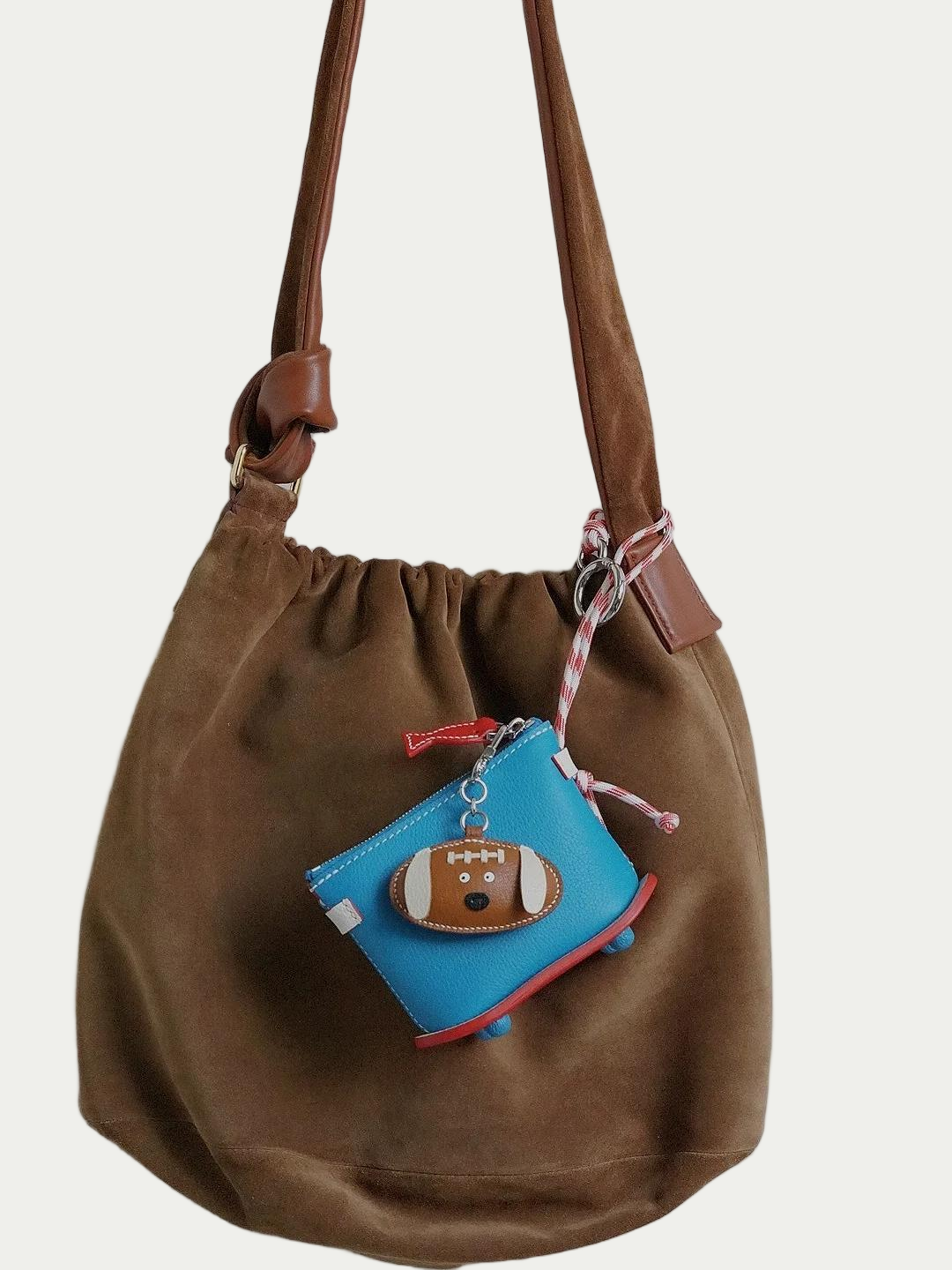 handmade Rugby Dog bag charm gift
Christmas gifts 
birthday gifts for her
Valentine's Day gift ideas
keychain