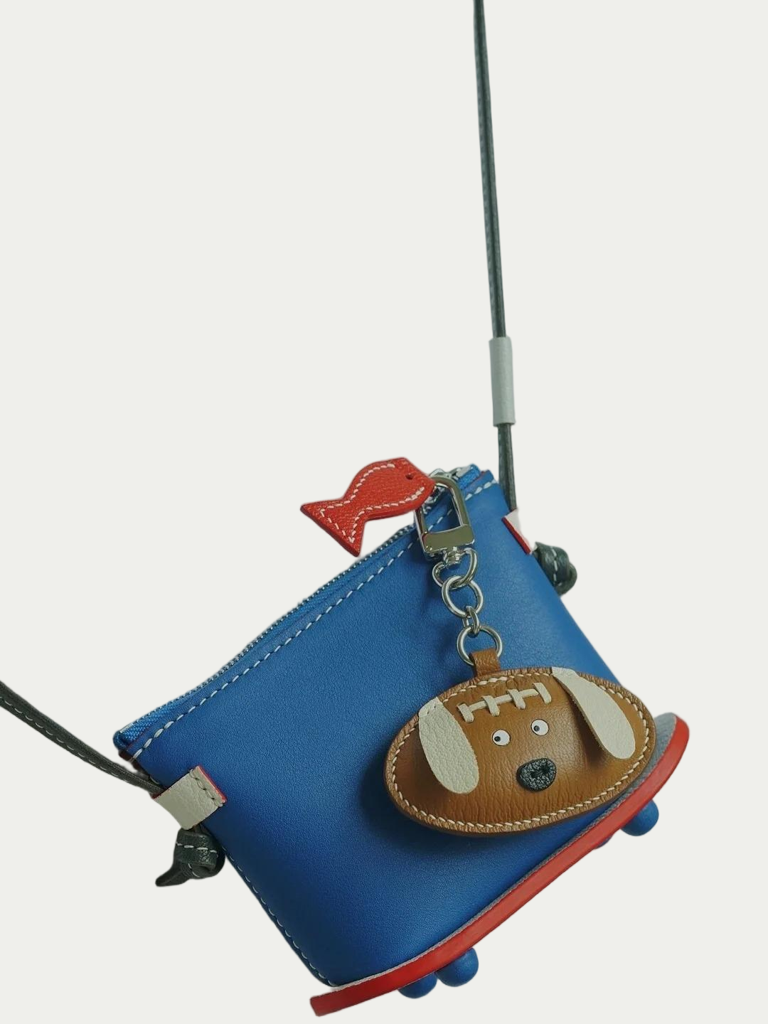 handmade Rugby Dog bag charm gift
Christmas gifts 
birthday gifts for her
Valentine's Day gift ideas
keychain