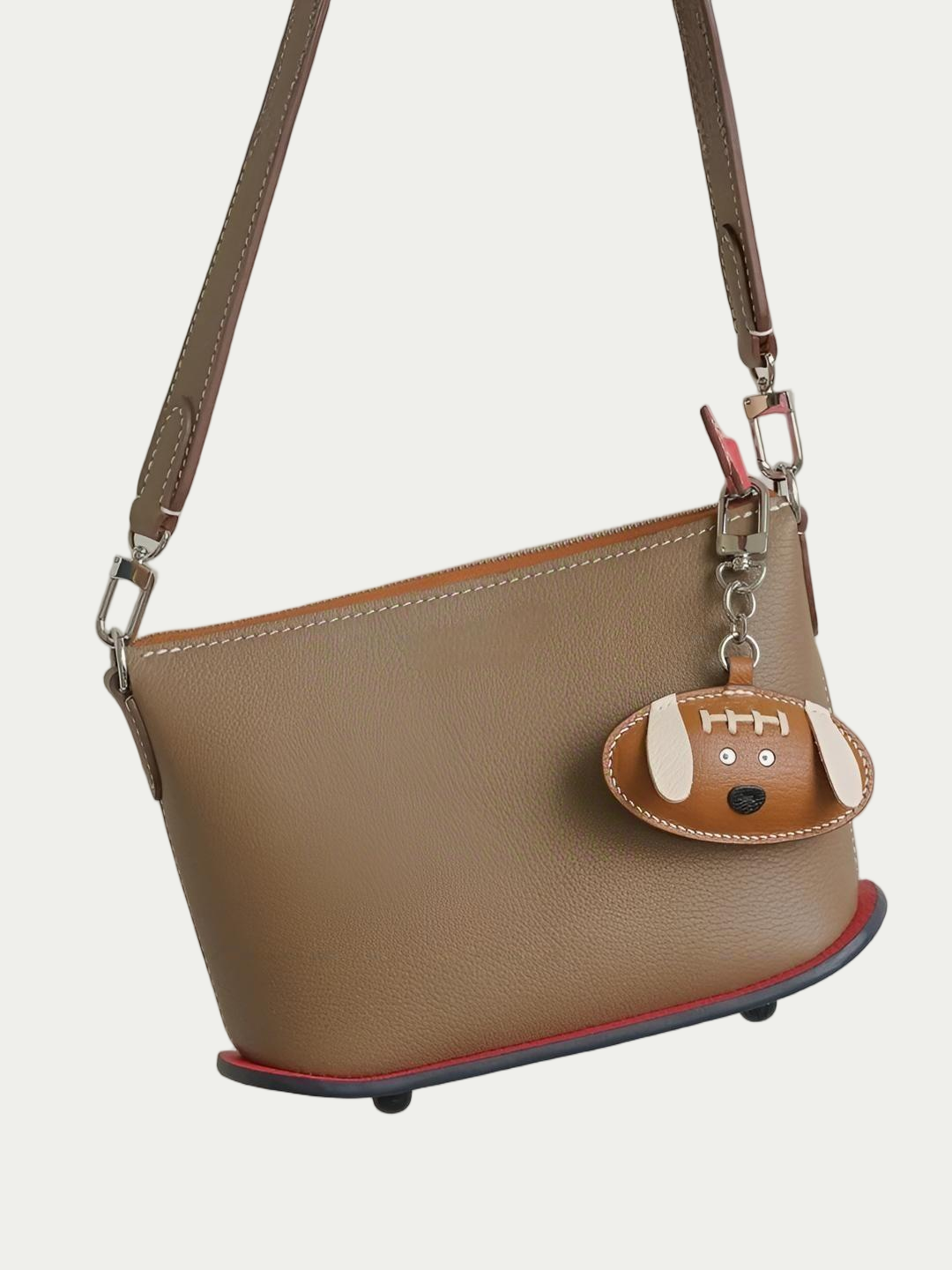 handmade Rugby Dog bag charm gift
Christmas gifts 
birthday gifts for her
Valentine's Day gift ideas
keychain