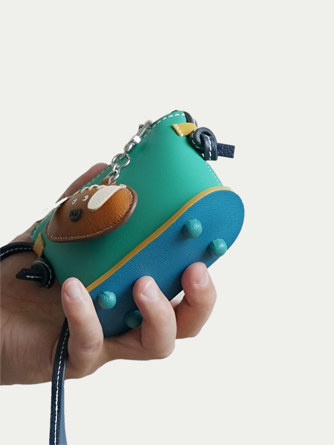 handmade Rugby Dog bag charm gift
Christmas gifts 
birthday gifts for her
Valentine's Day gift ideas
keychain