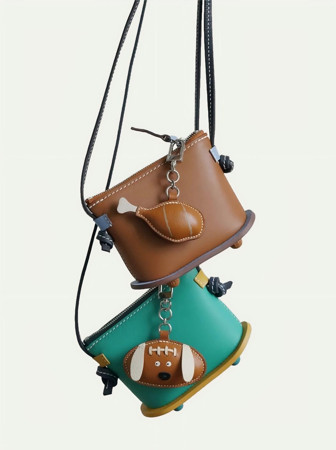 handmade Rugby Dog bag charm gift
Christmas gifts 
birthday gifts for her
Valentine's Day gift ideas
keychain