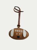 handmade Rugby Dog bag charm gift
Christmas gifts 
birthday gifts for her
Valentine's Day gift ideas
keychain