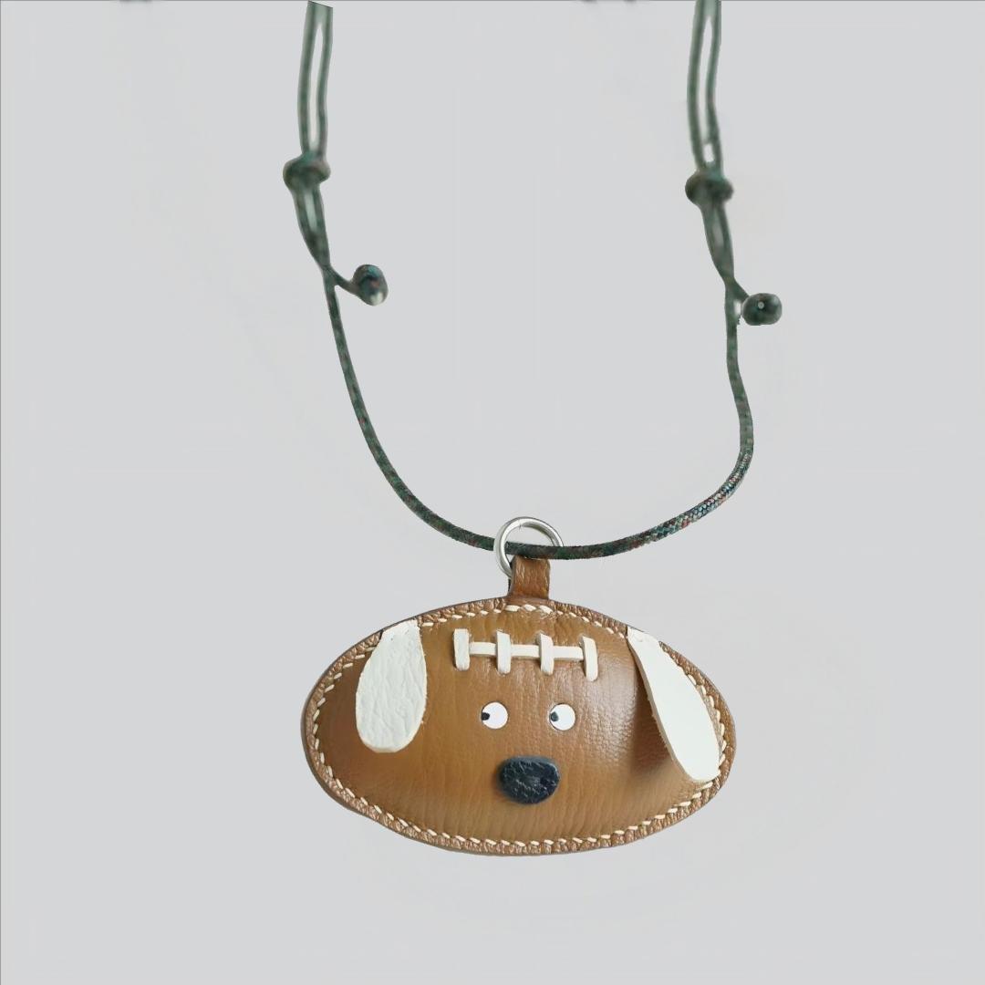 handmade Rugby Dog bag charm gift
Christmas gifts 
birthday gifts for her
Valentine's Day gift ideas
keychain