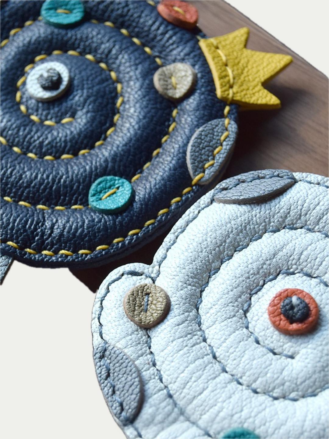 Snake shaped lollipop bag charm gift
luxury handmade gift set
French sheepskin handmade keychain