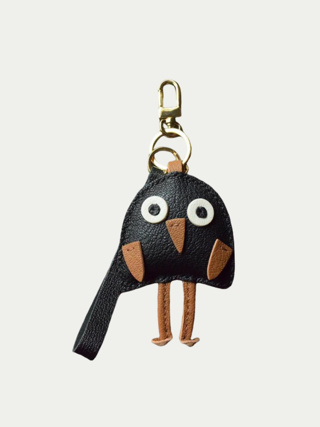 Handmade genuine leather
Car key pendant
Rearview mirror decoration
Minimalist and individualistic trend
bird bag charm gift
