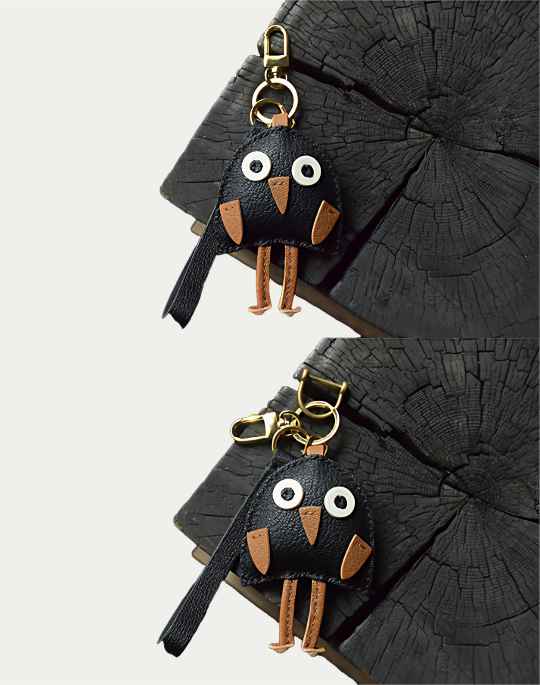 Handmade genuine leather
Car key pendant
Rearview mirror decoration
Minimalist and individualistic trend
bird bag charm gift
