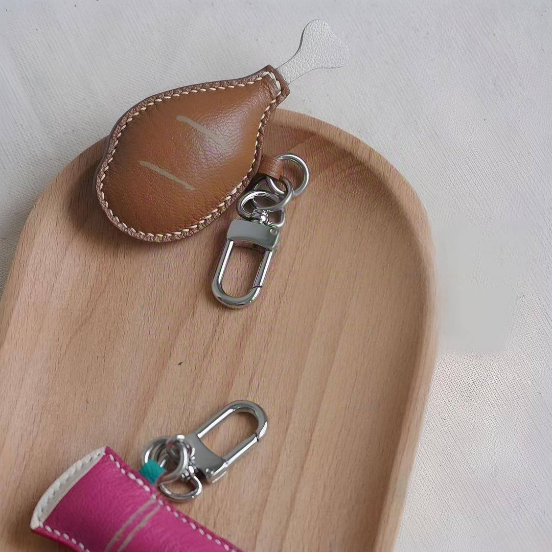 chicken drumstick bag charm gift
keychain
birthday gift
Christmas gift