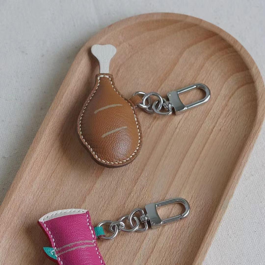 chicken drumstick bag charm gift
keychain
birthday gift
Christmas gift