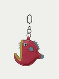 Handmade French Sheepskin Devil Ray Bag Charm
