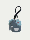 French Lambskin Elephant Keychain Handmade Bag Charm