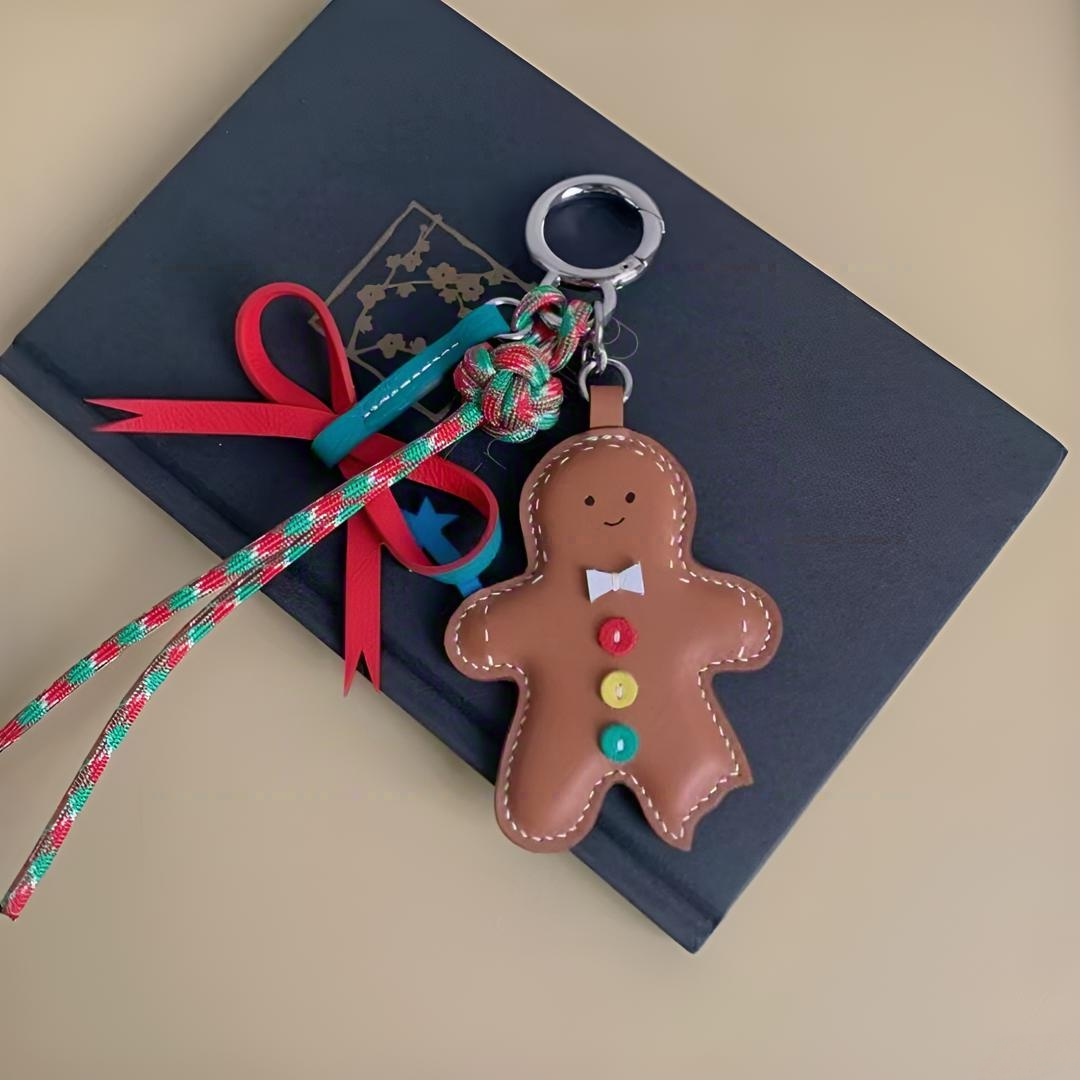 gingerbread man bag charm gift
keychain
birthday gift
Christmas gift