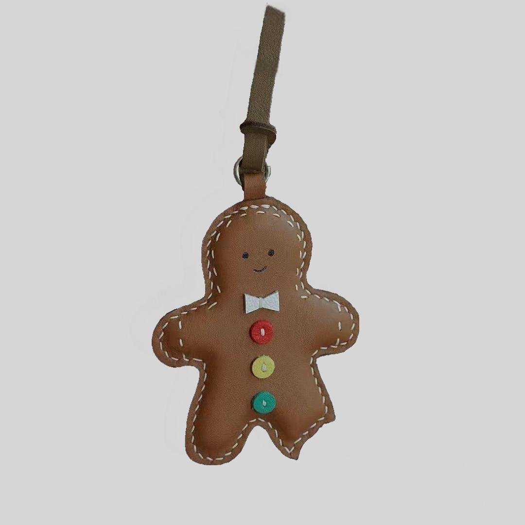 gingerbread man bag charm gift
keychain
birthday gift
Christmas gift