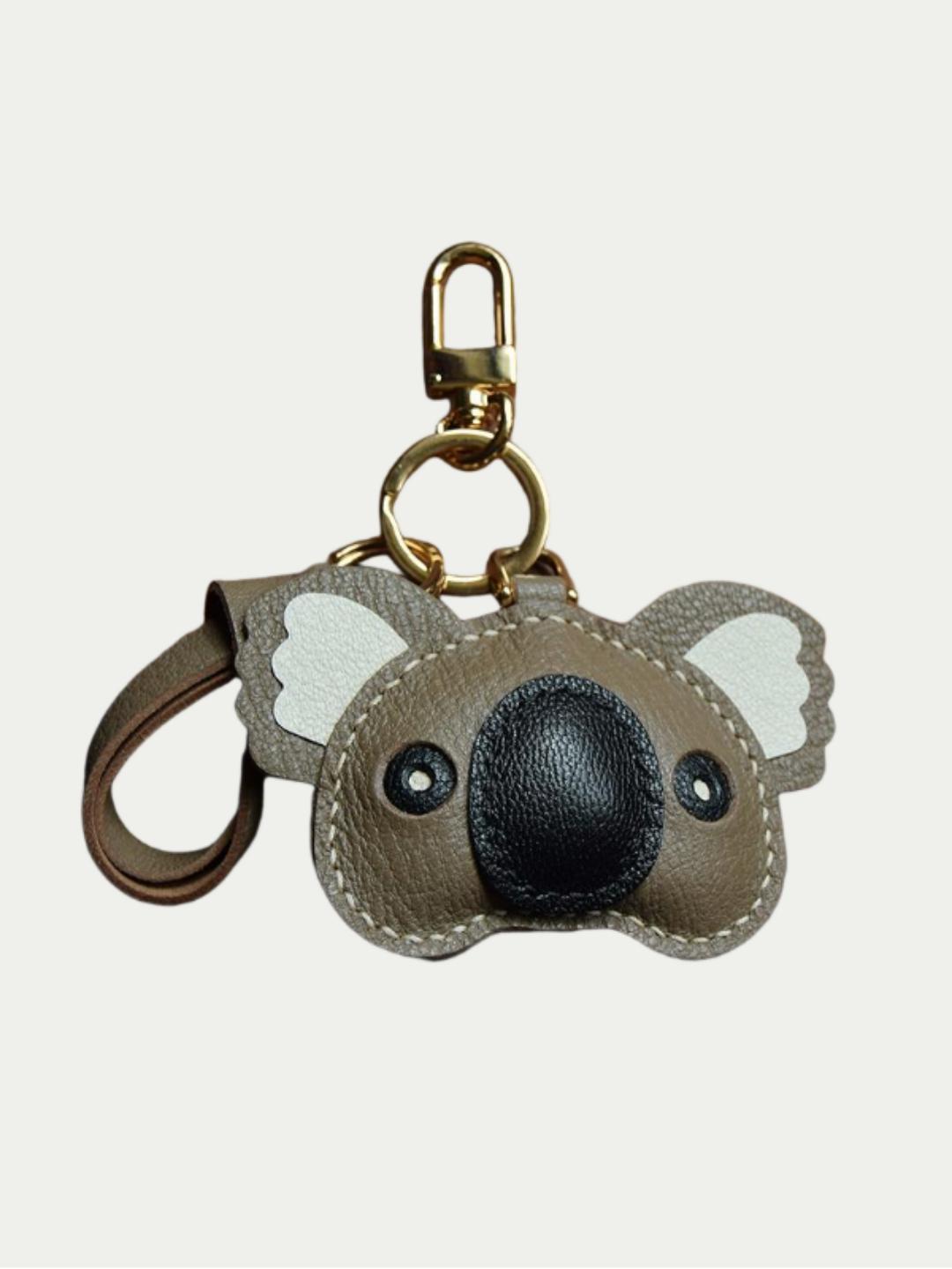 koala bag charm gift
luxury handmade gift set
French sheepskin handmade keychain