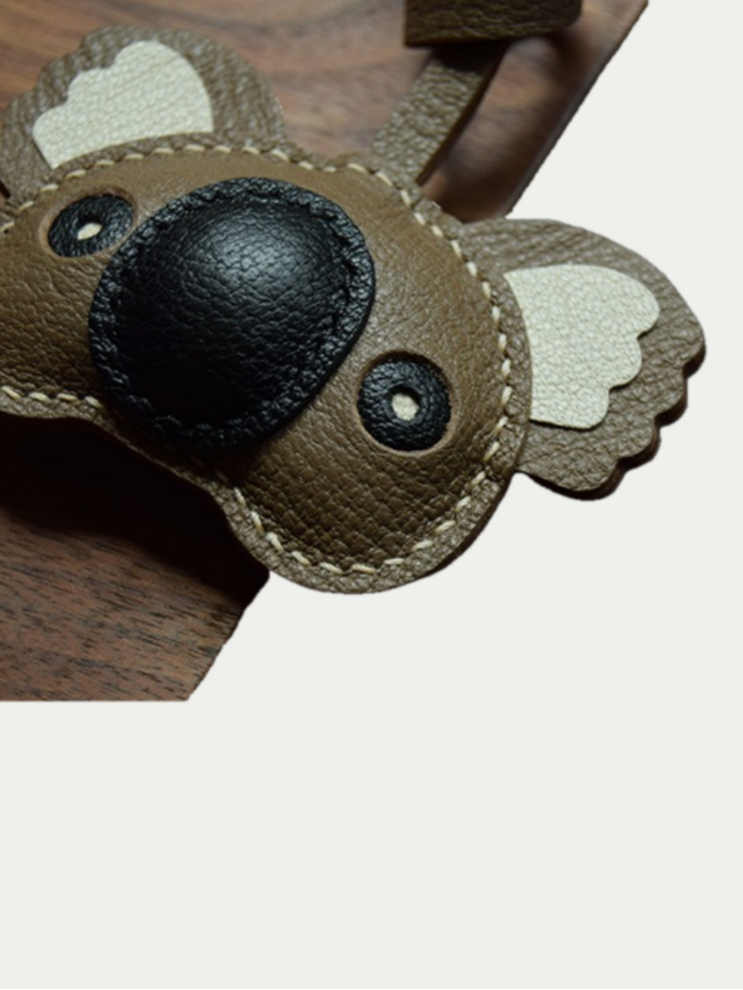 koala bag charm gift
luxury handmade gift set
French sheepskin handmade keychain