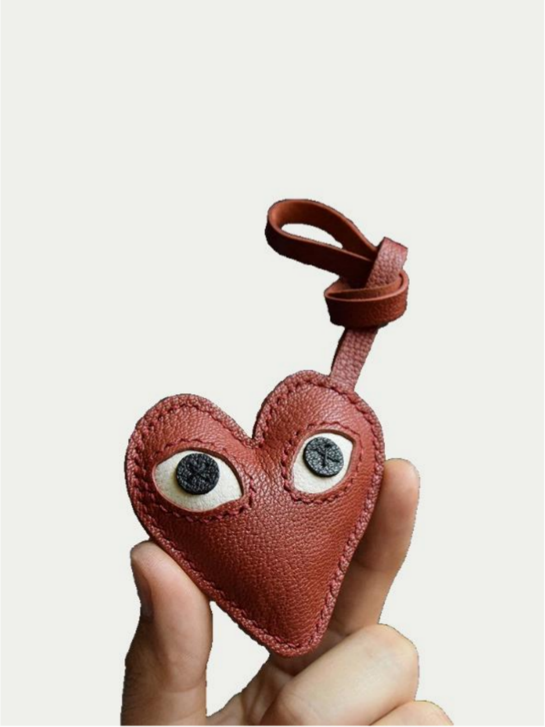 love bag charm gift
luxury handmade gift set
French sheepskin handmade keychain