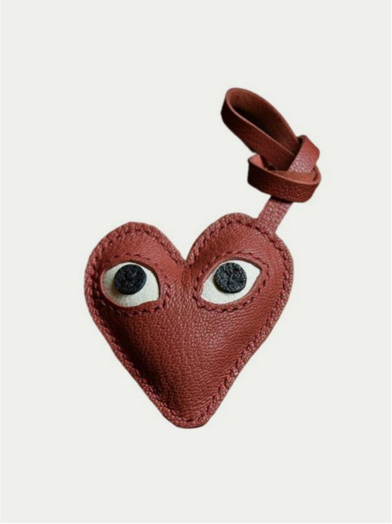 love bag charm gift
luxury handmade gift set
French sheepskin handmade keychain