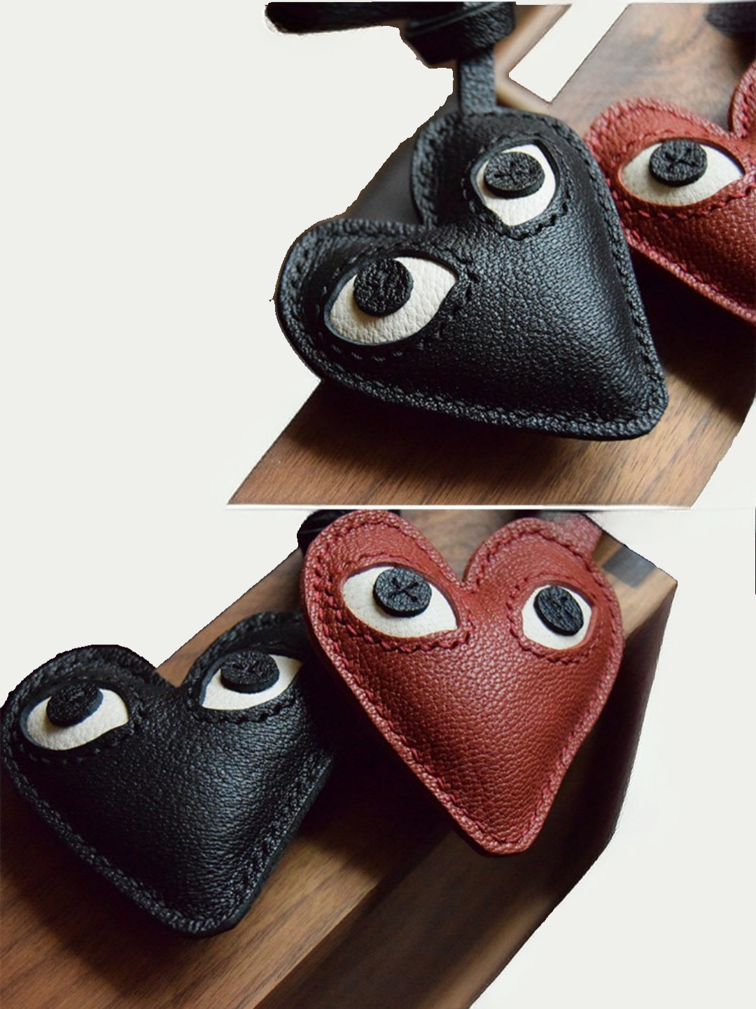 love bag charm gift
luxury handmade gift set
French sheepskin handmade keychain