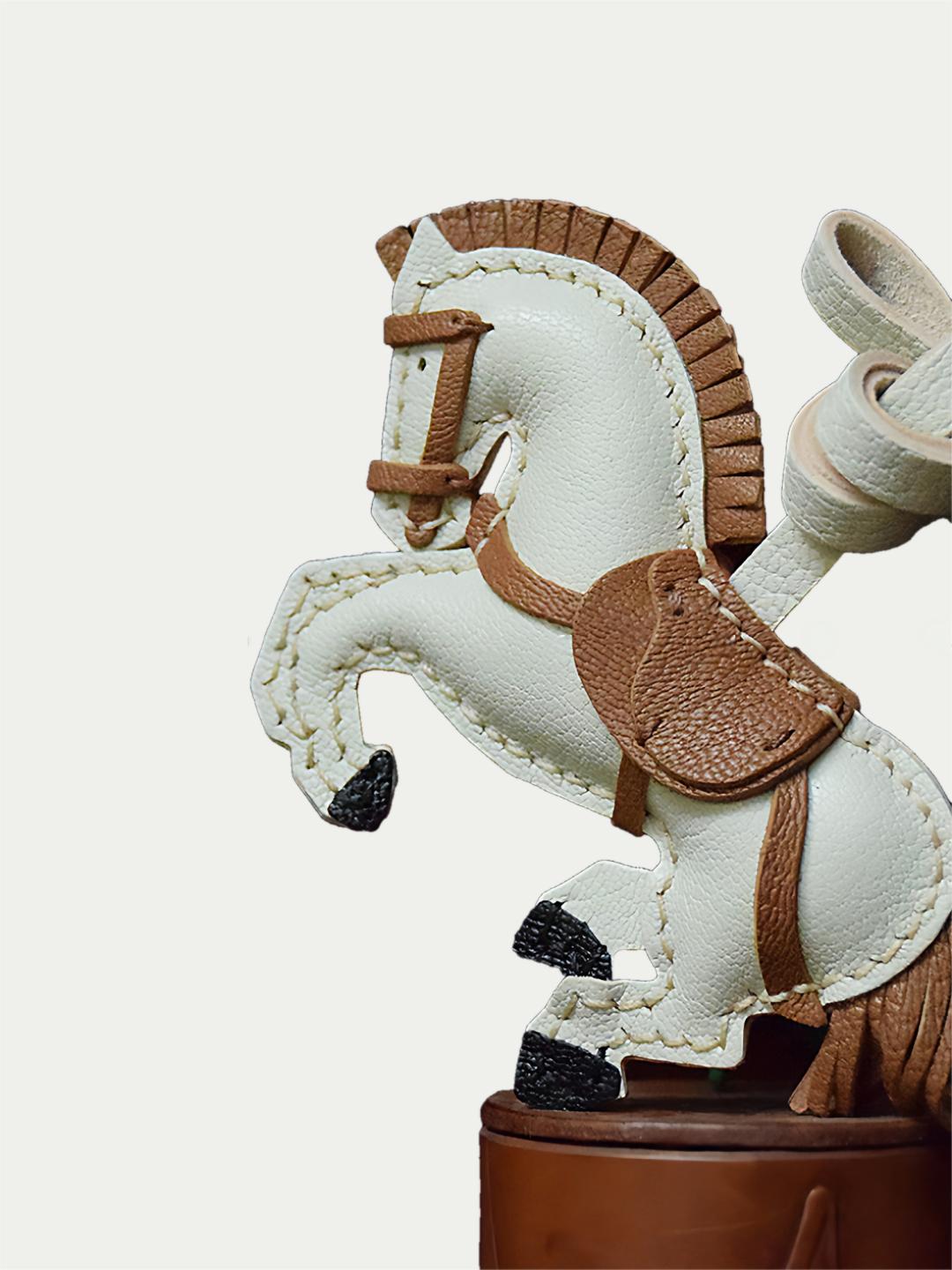 Mustang bag charm
French sheepskin keychain
handmade mustang charm
fashion bag accessory
gift for bag lovers
 sheepskin keychain
handmade bag charm
 mustang keychain gift
 chic coordination accessory