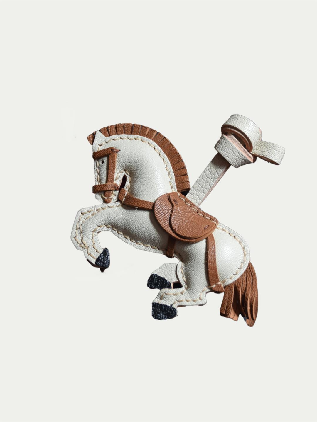 Mustang bag charm
French sheepskin keychain
handmade mustang charm
fashion bag accessory
gift for bag lovers
 sheepskin keychain
handmade bag charm
 mustang keychain gift
 chic coordination accessory