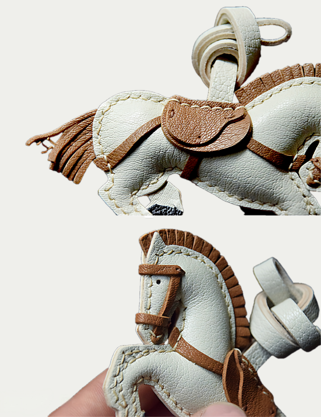 Mustang bag charm
French sheepskin keychain
handmade mustang charm
fashion bag accessory
gift for bag lovers
 sheepskin keychain
handmade bag charm
 mustang keychain gift
 chic coordination accessory