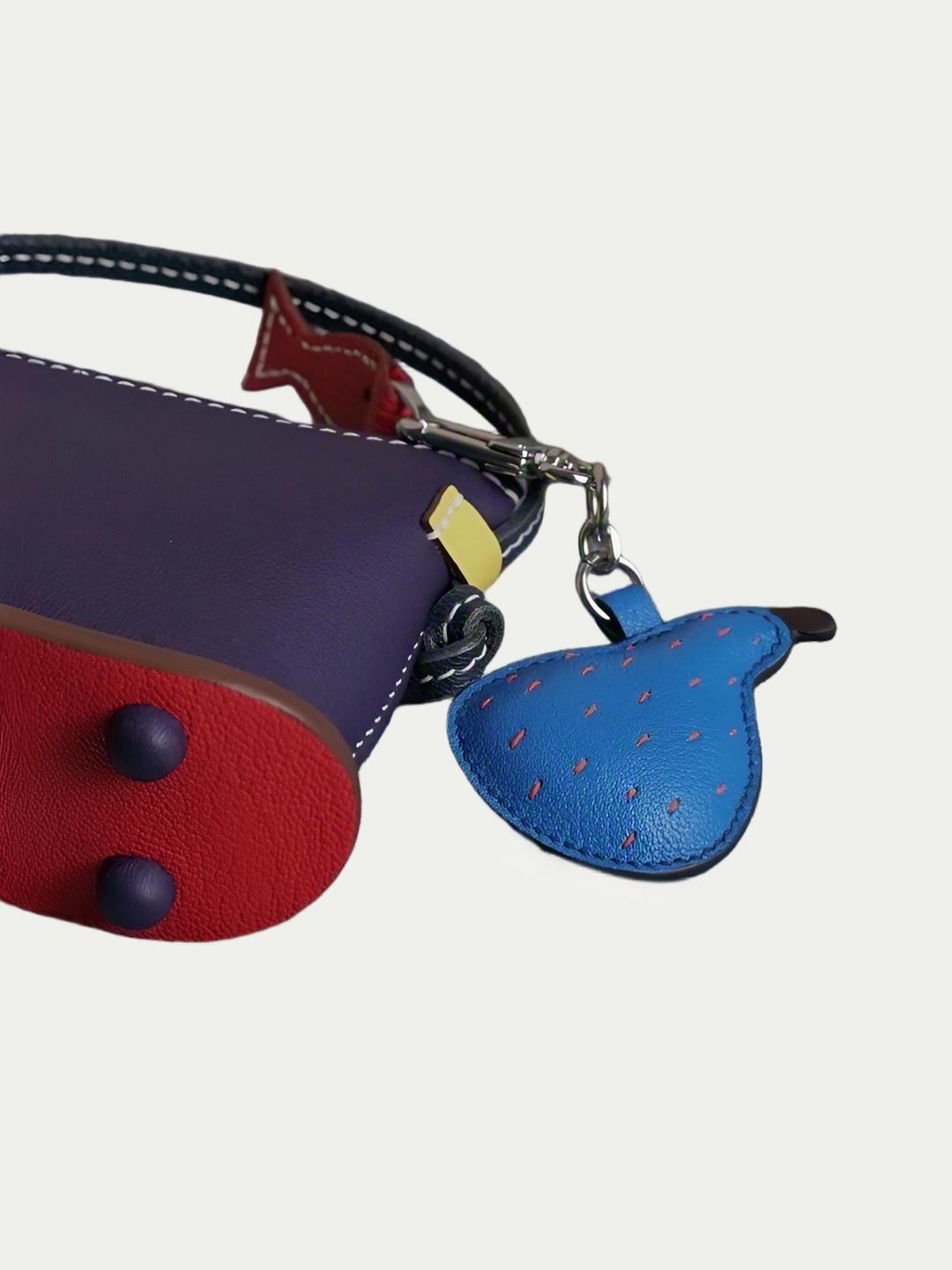 orange pear bag charm
fruit themed bag accessory gift
orange fruit keychain for bags
unique fruit bag charm birthday gift