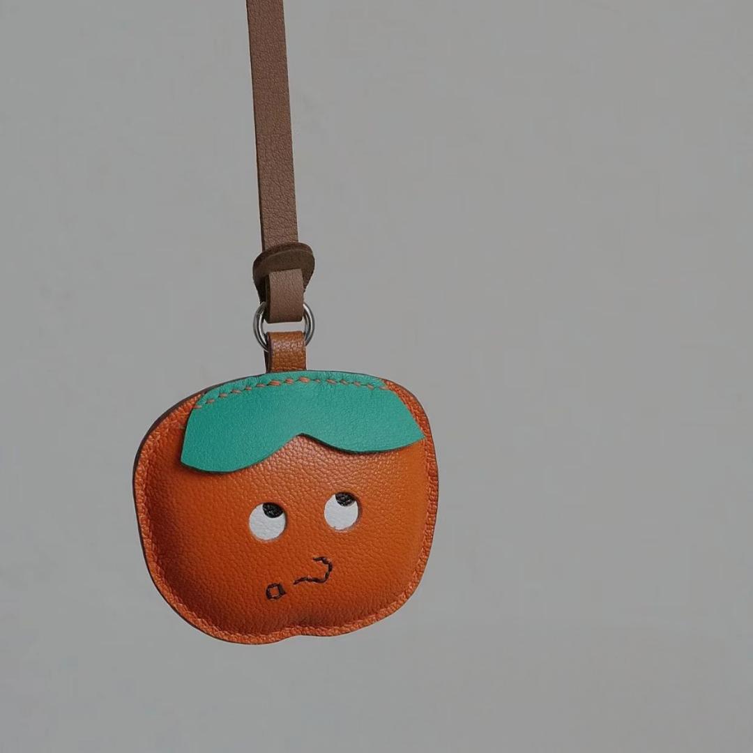 persimmon bag charm gift
birthday gift
festival gift
keychain
