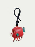 Rainbow Zoo Cute Leather Pig Bag Charm Gift