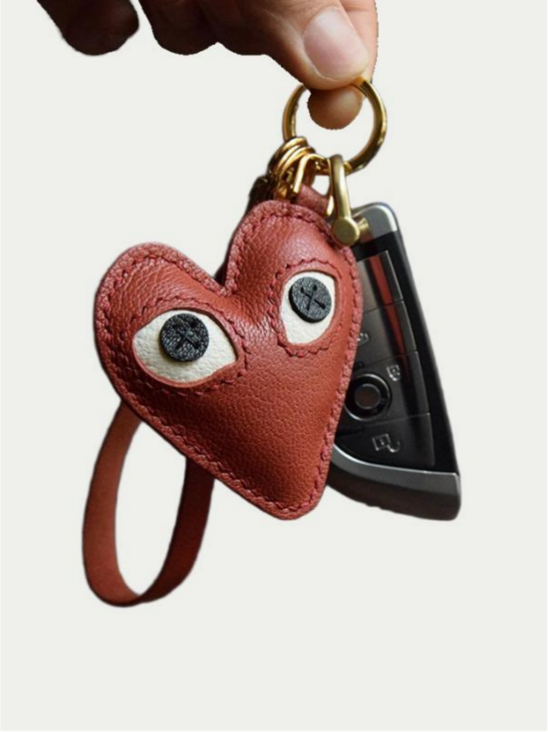 love bag charm gift
luxury handmade gift set
French sheepskin handmade keychain
