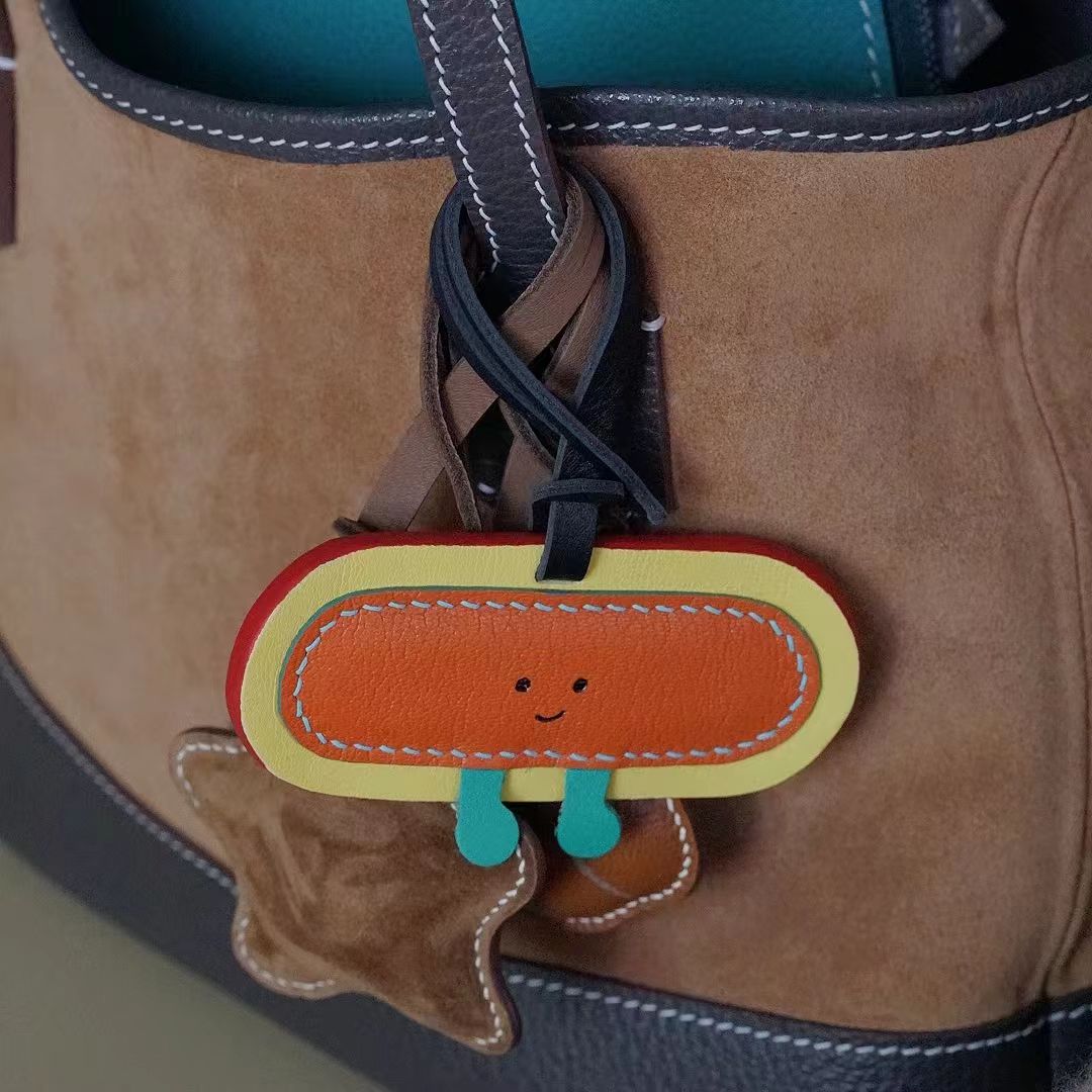 Orange yellow skateboard ornament
Unique birthday gift 
Kawaii  gift for kids