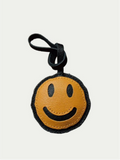 Handmade French Lambskin Smiling Face Bag Charm Rainbow Zoo

