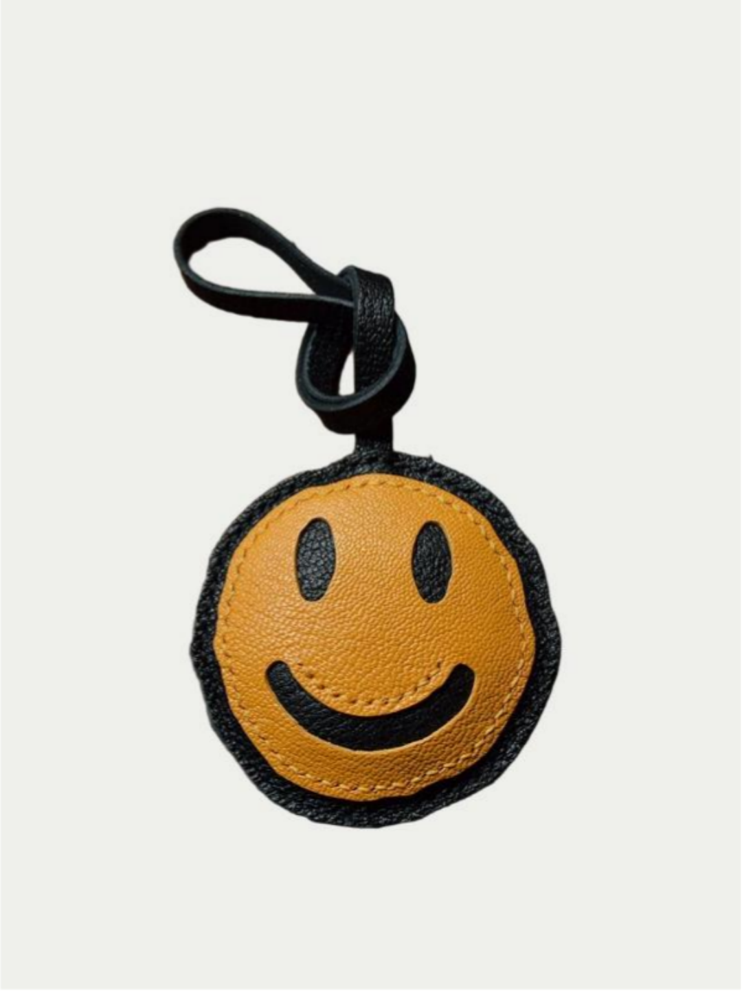 smiling face  bag charm gift
luxury handmade gift set
French sheepskin handmade keychain