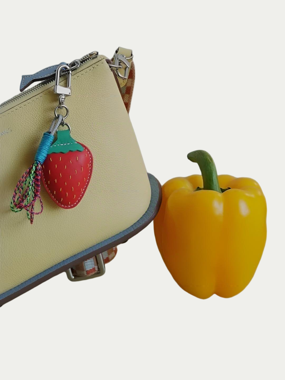 strawberry bag charm gift
keychain
birthday gift
Christmas gift
