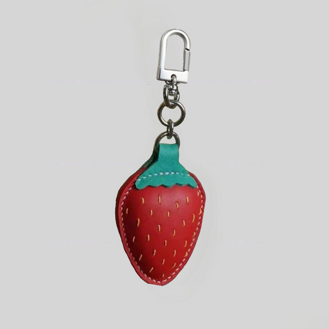 strawberry bag charm gift
keychain
birthday gift
Christmas gift