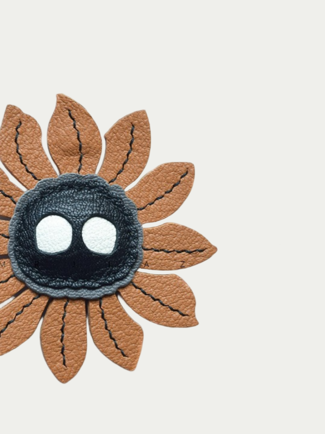 sunflower bag charm gift
luxury handmade gift set
French sheepskin handmade keychain